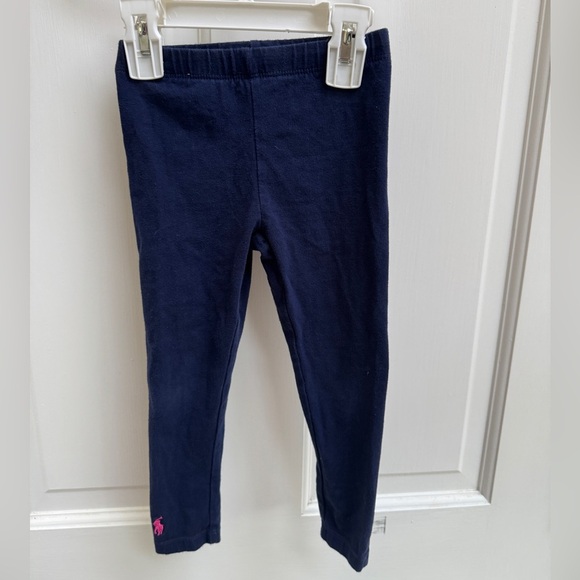 Polo Ralph Lauren Other - Polo by Ralph Lauren 3T Girls Blue Stretch Leggings Sleek Form-Fitting Pants